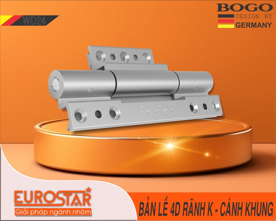 BẢN LỀ 4D BOGO (Khung cánh)