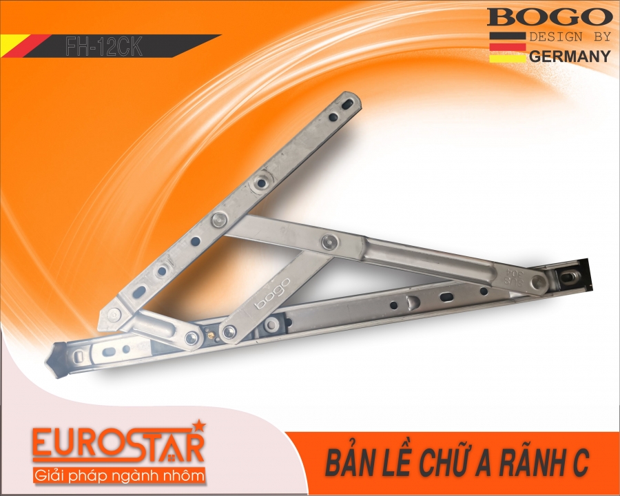 BẢN LỀ CHỮ A RÃNH C BOGO