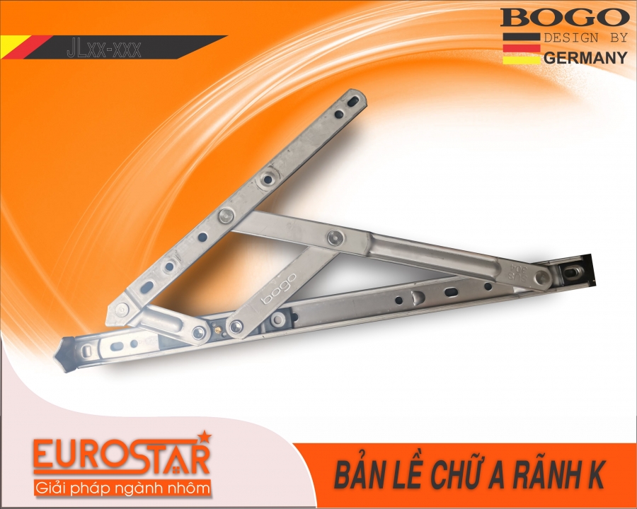 BẢN LỀ CHỮ A RÃNH K BOGO