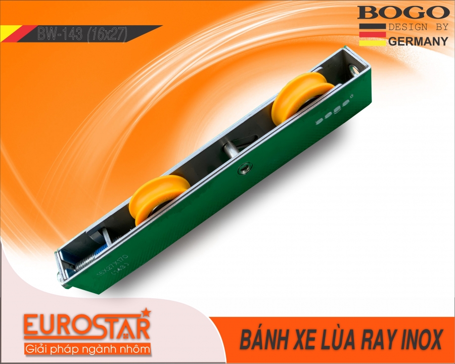 BÁNH XE CỬA LÙA BOGO