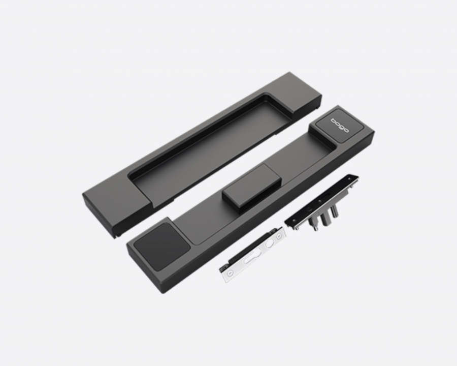 BỘ KHÓA CỬA LÙA HỆ SLIM - ADB-102-BK